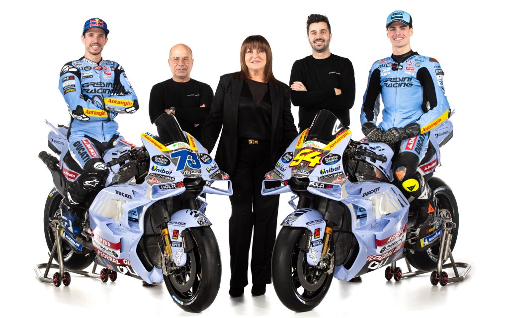 Gresini presenta las motos de Álex Márquez y Aldeguer para reinventarse en MotoGP 2025