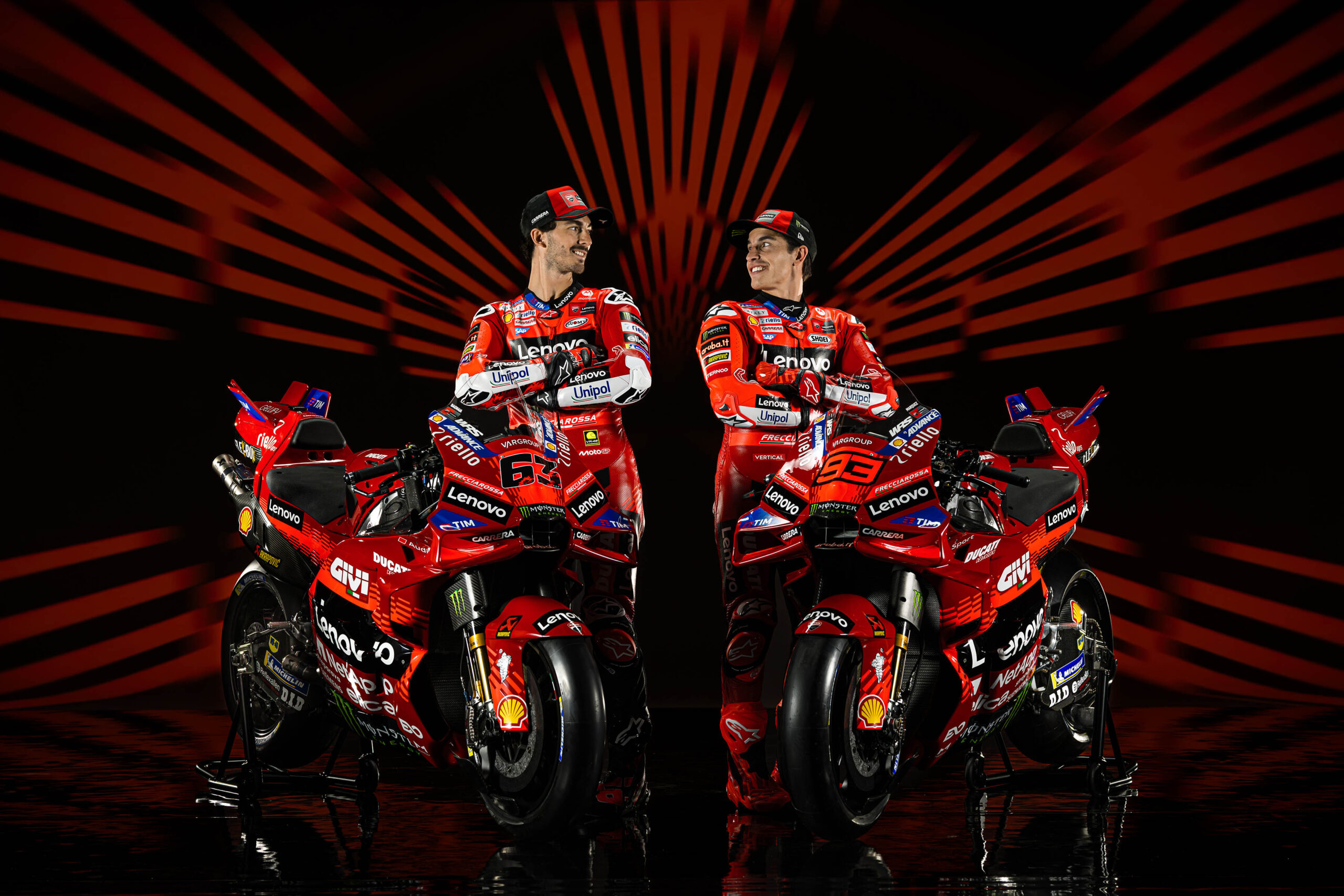 Ducati presenta la GP25 de Bagnaia y Marc Márquez para revalidar el título de MotoGP