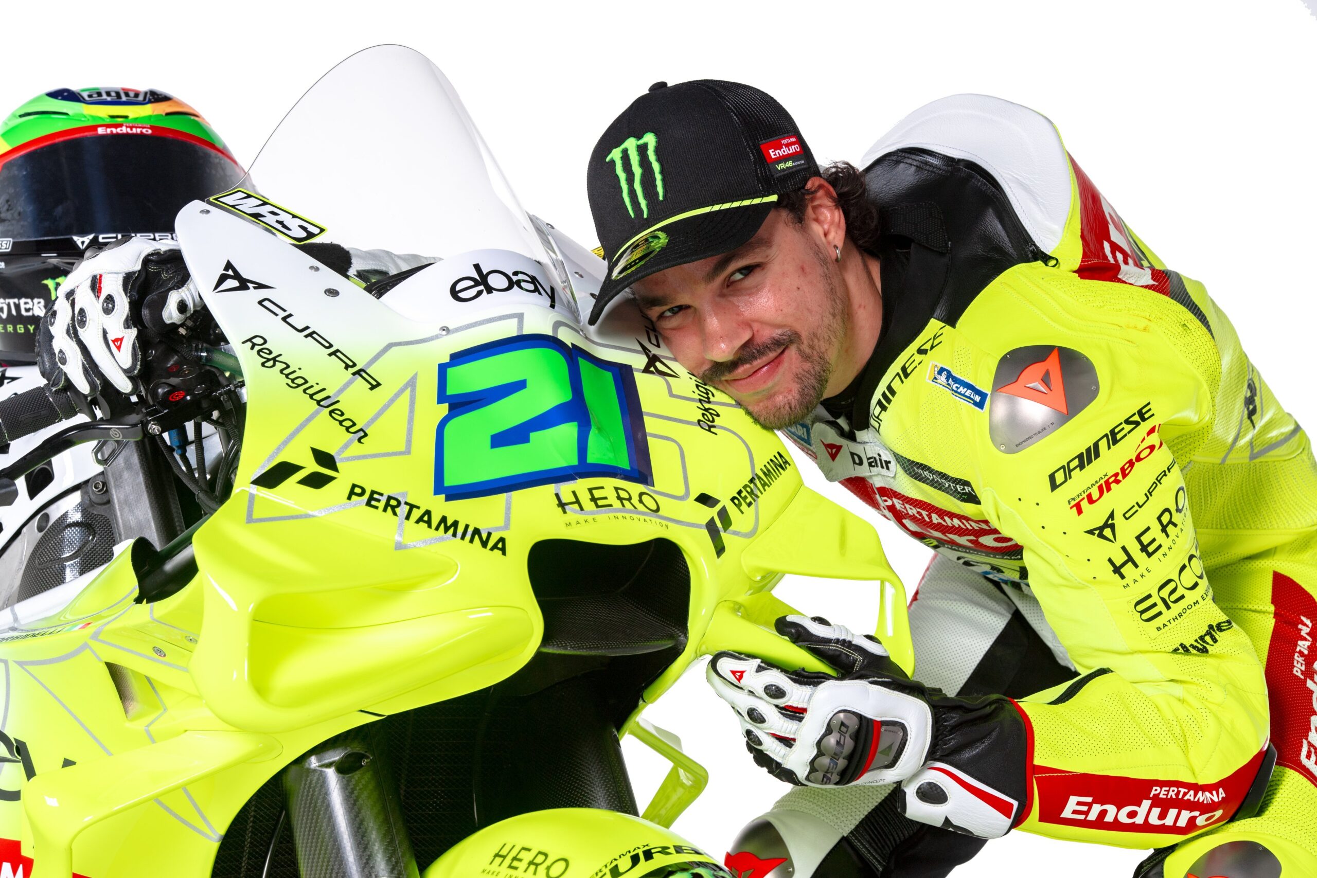 Morbidelli destaca la «energía positiva» en su reencuentro con VR46: «Ambiente especial»