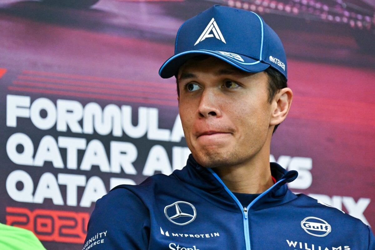 Albon celebra mejoras en la fábrica y credibilidad en el proyecto de Williams