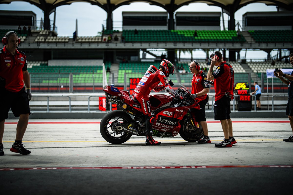 Ducati asume que estaba «preparada» para optar por el motor de 2024 desde Barcelona