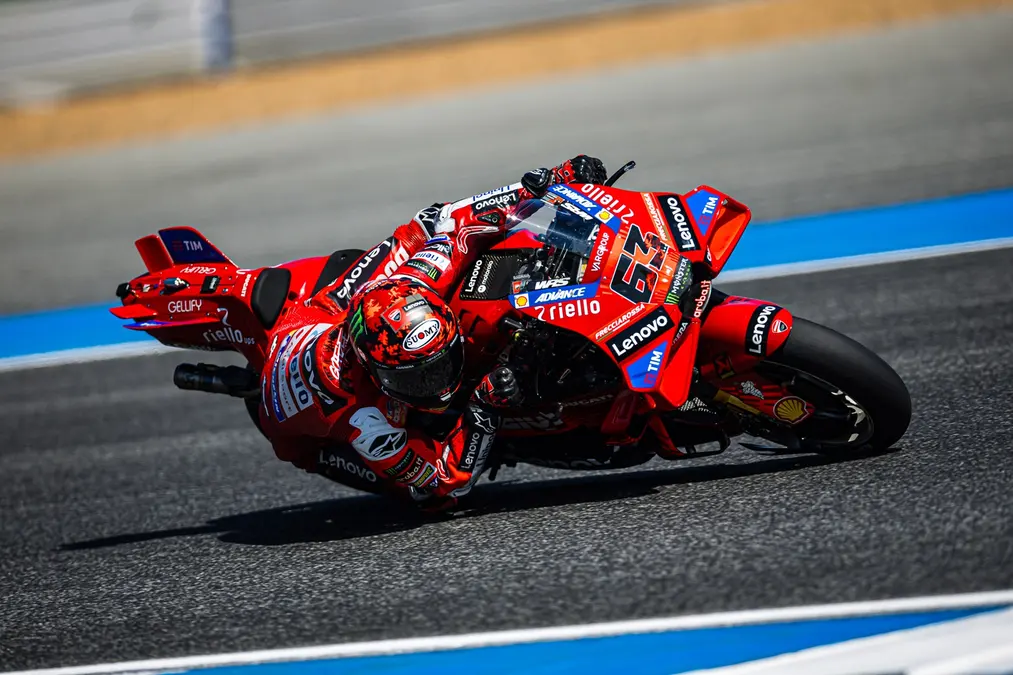 Bagnaia dice que estaba “convencido desde el principio” del motor 2024 de Ducati
