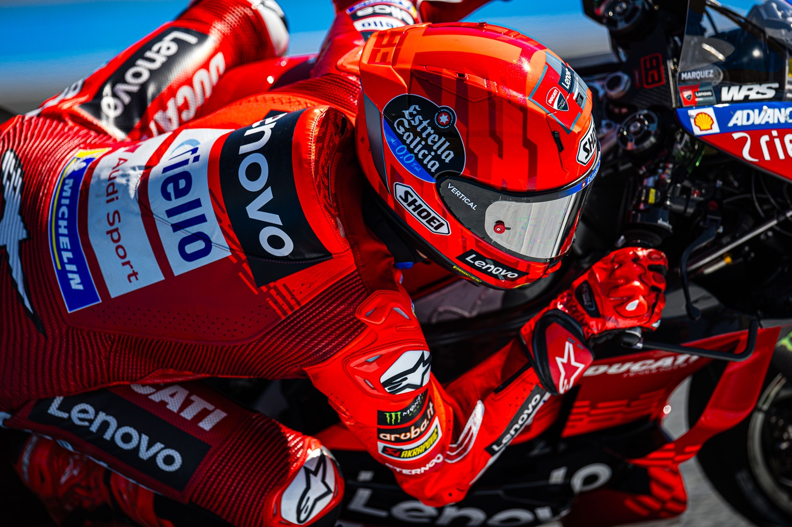Marc Márquez vê boa base, mas assume “nervosismo um pouco maior do que deveria”