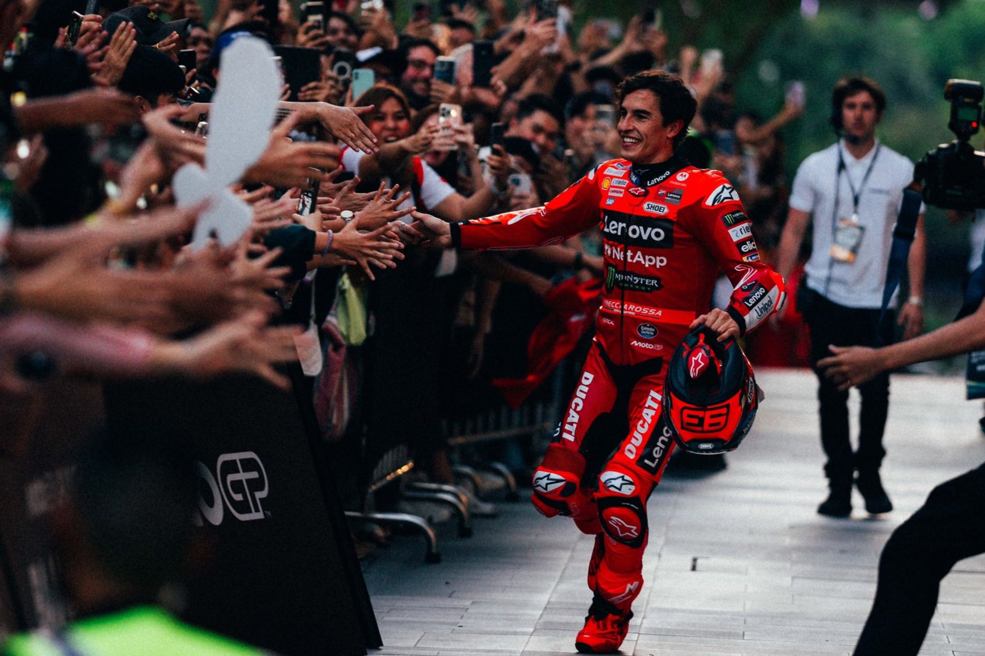 Ducati siente el efecto Marc Márquez y se ve «llegando a un público que era más difícil»