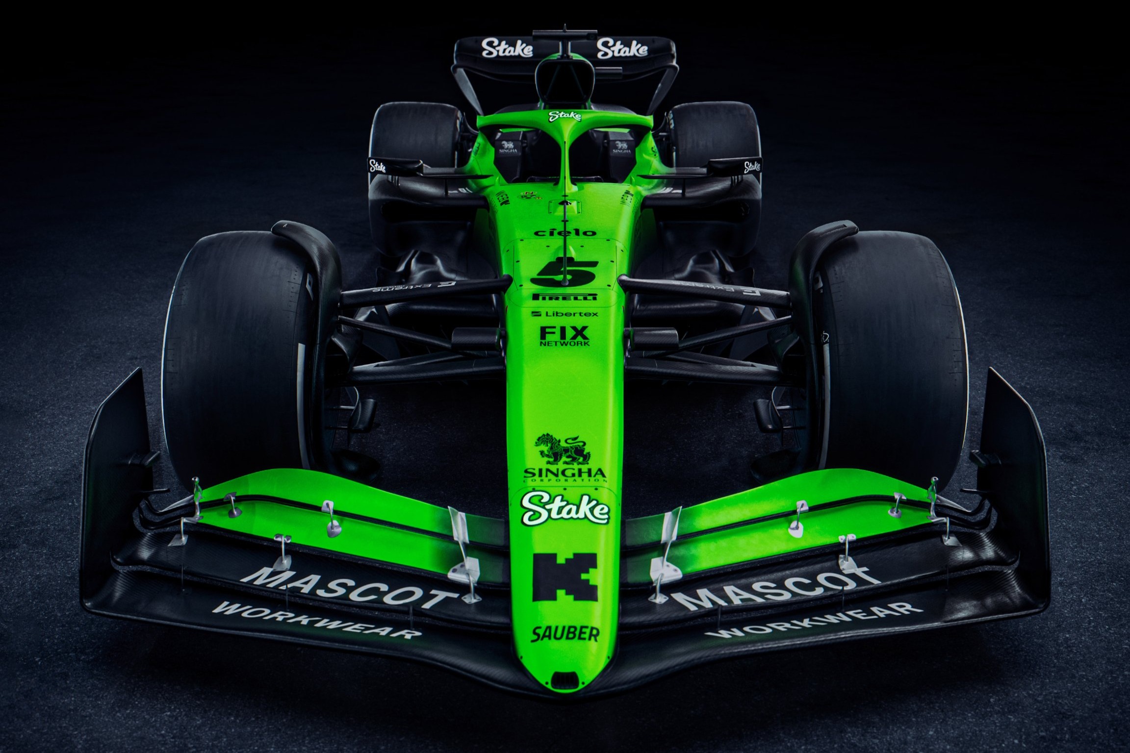 Sauber cambia el esquema pero mantiene el verde y el negro para la F1 en 2025