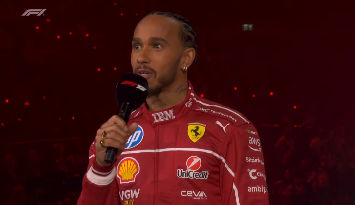 Festa para Hamilton e Red Bull vaiada: como foi evento de lançamento da F1 2025