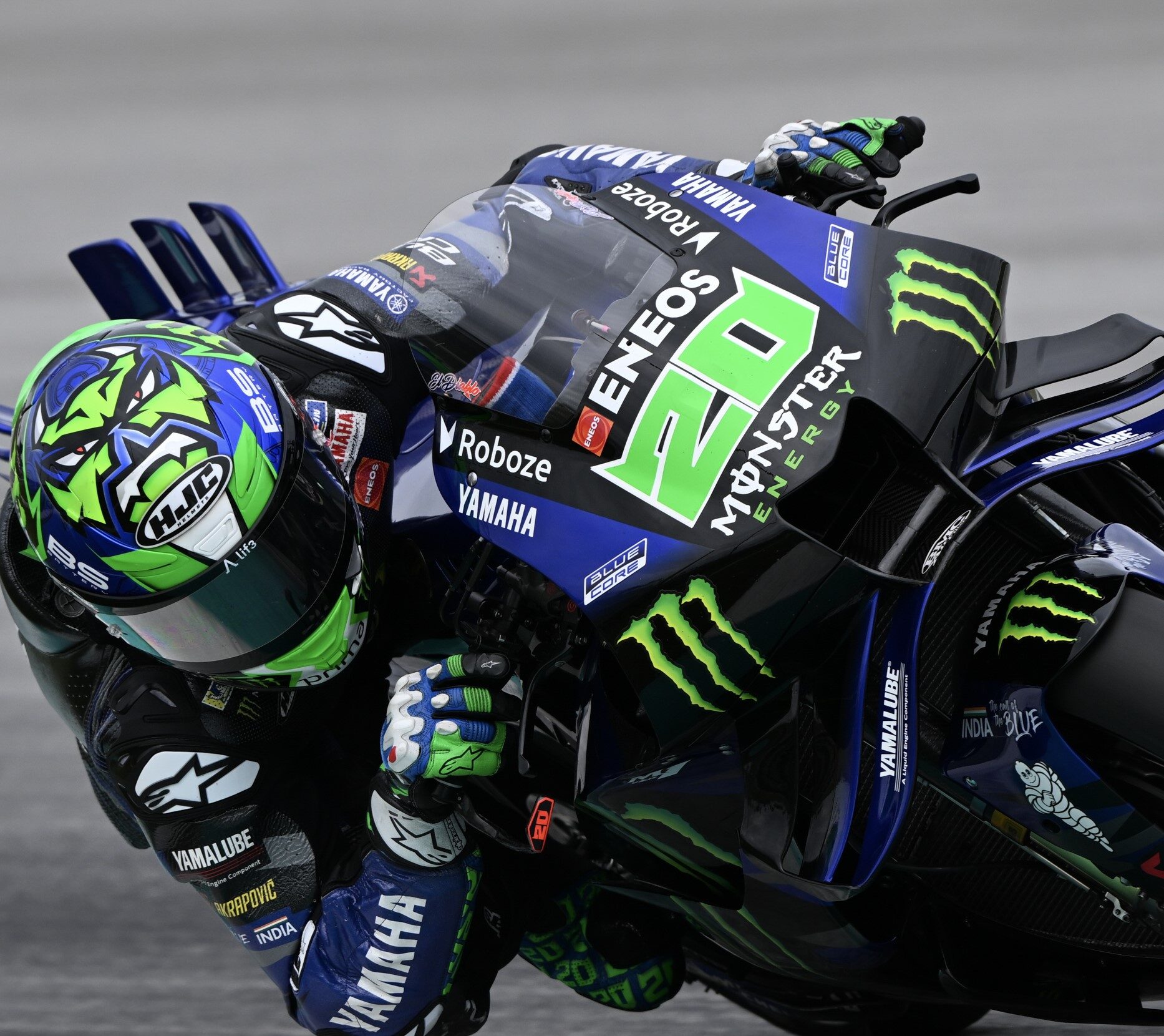 Quartararo lidera día 1 de pretemporada del MotoGP en Malasia; Martín cae y se lesiona