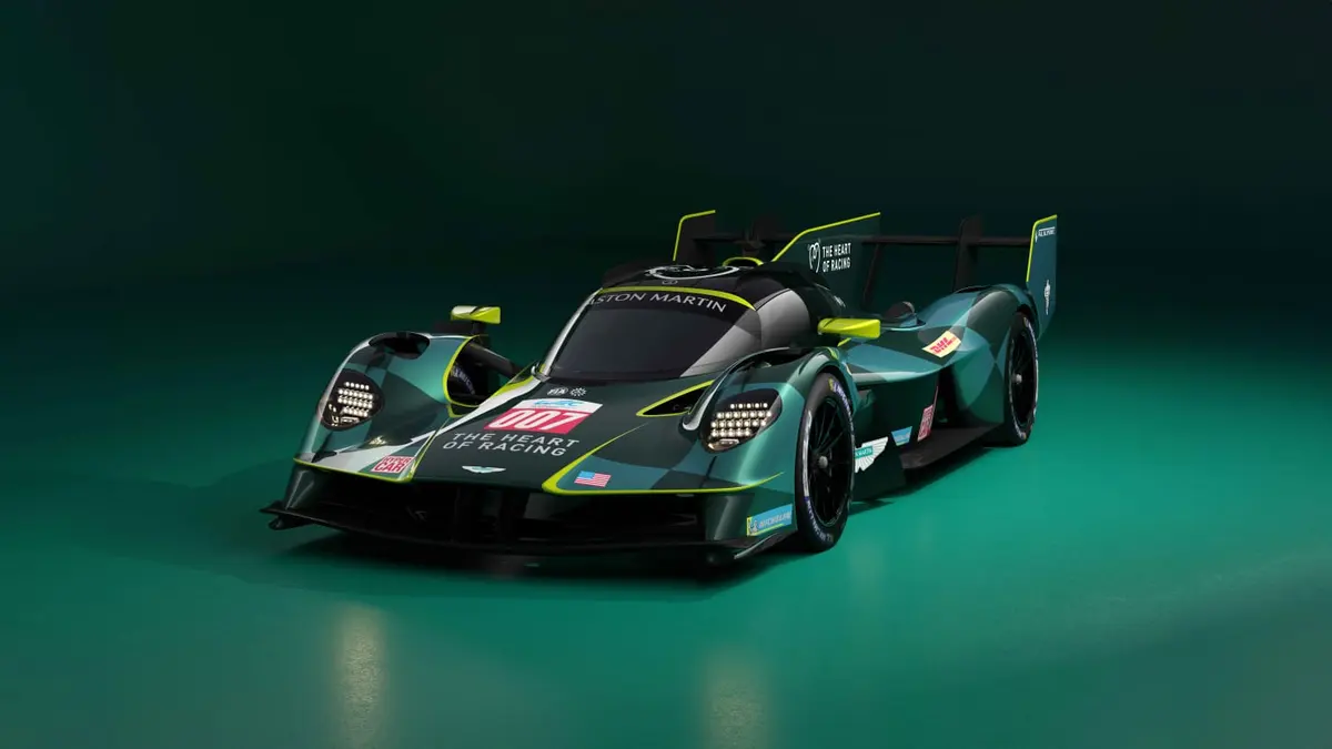 Aston Martin finaliza con el misterio y presenta el Valkyrie para el WEC y el IMSA