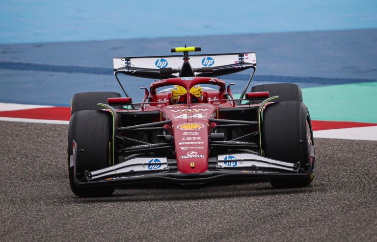 Lewis Hamilton foi quinto colocado com a Ferrari (Ferrari)