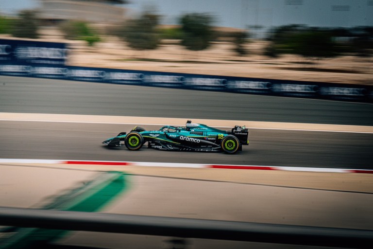 Lance Stroll se sentiu mal antes da manhã da sexta-feira no Bahrein (Foto: Aston Martin)