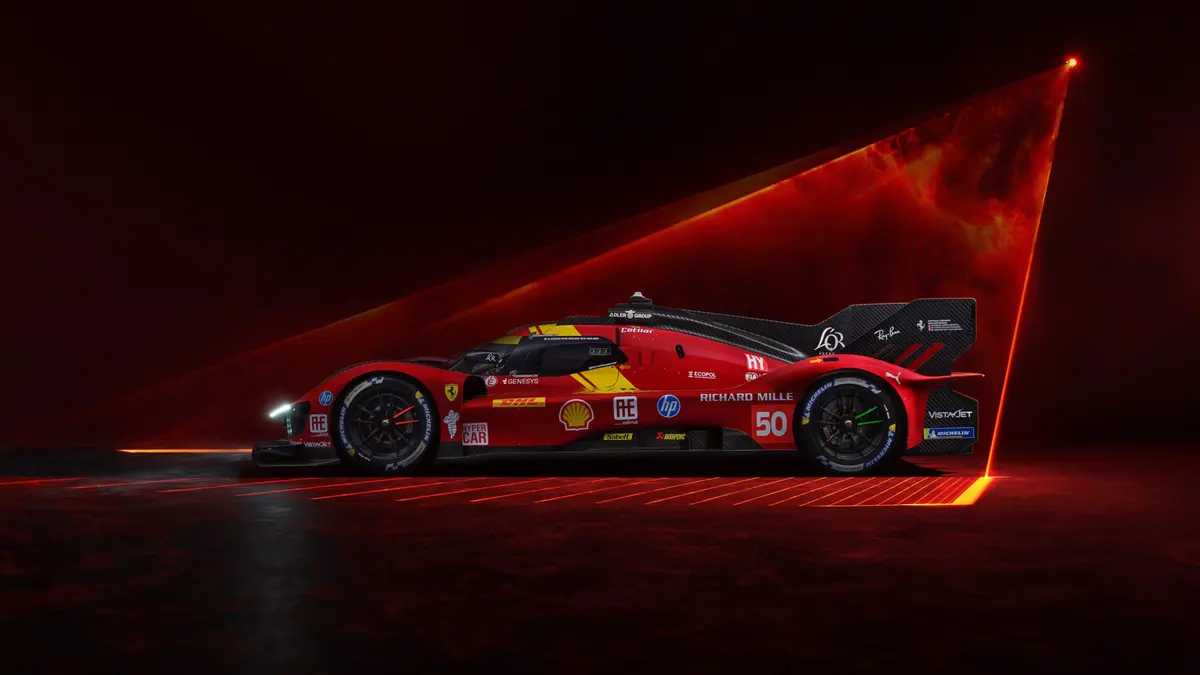 Ferrari mantiene el diseño y desvela el modelo 499P para la temporada 2025 del WEC