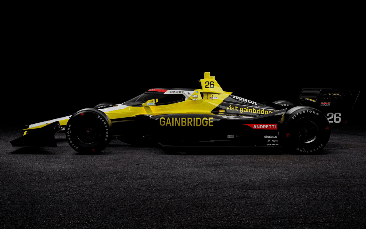 Andretti divulga pintura dos carros de Herta, Kirkwood e Ericsson para Indy 2025