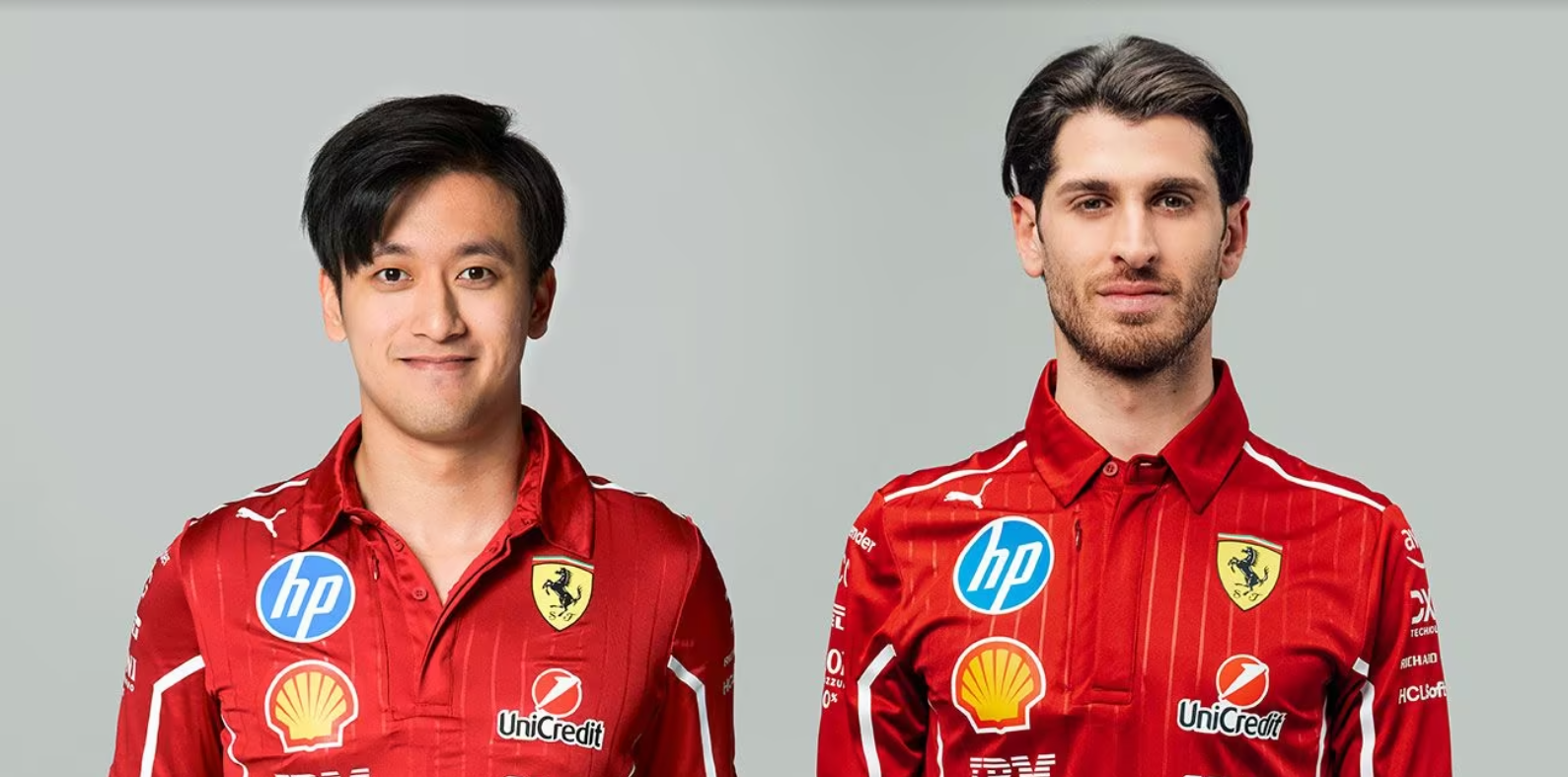 Ferrari anuncia Zhou e mantém Giovinazzi como dupla de reservas para F1 2025