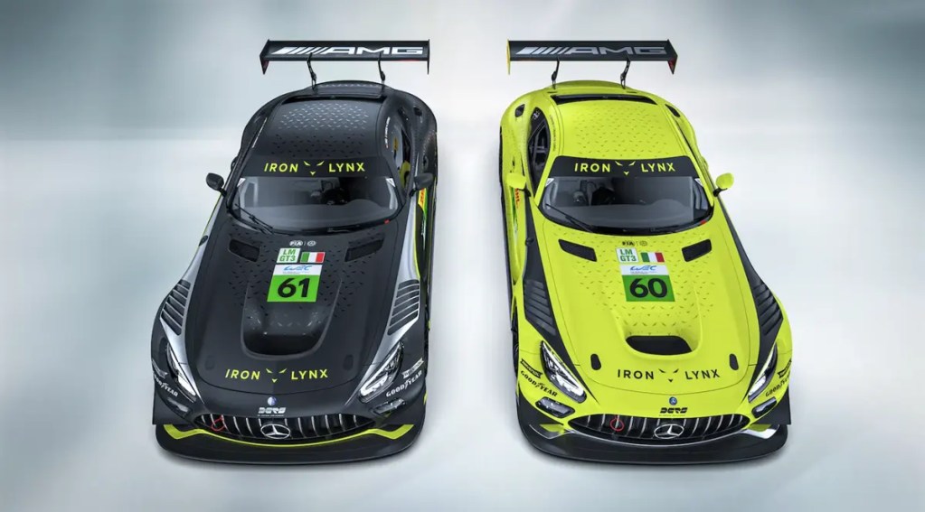 Iron Lynx anuncia sus alineaciones y presenta el diseño de Mercedes para el WEC 2025