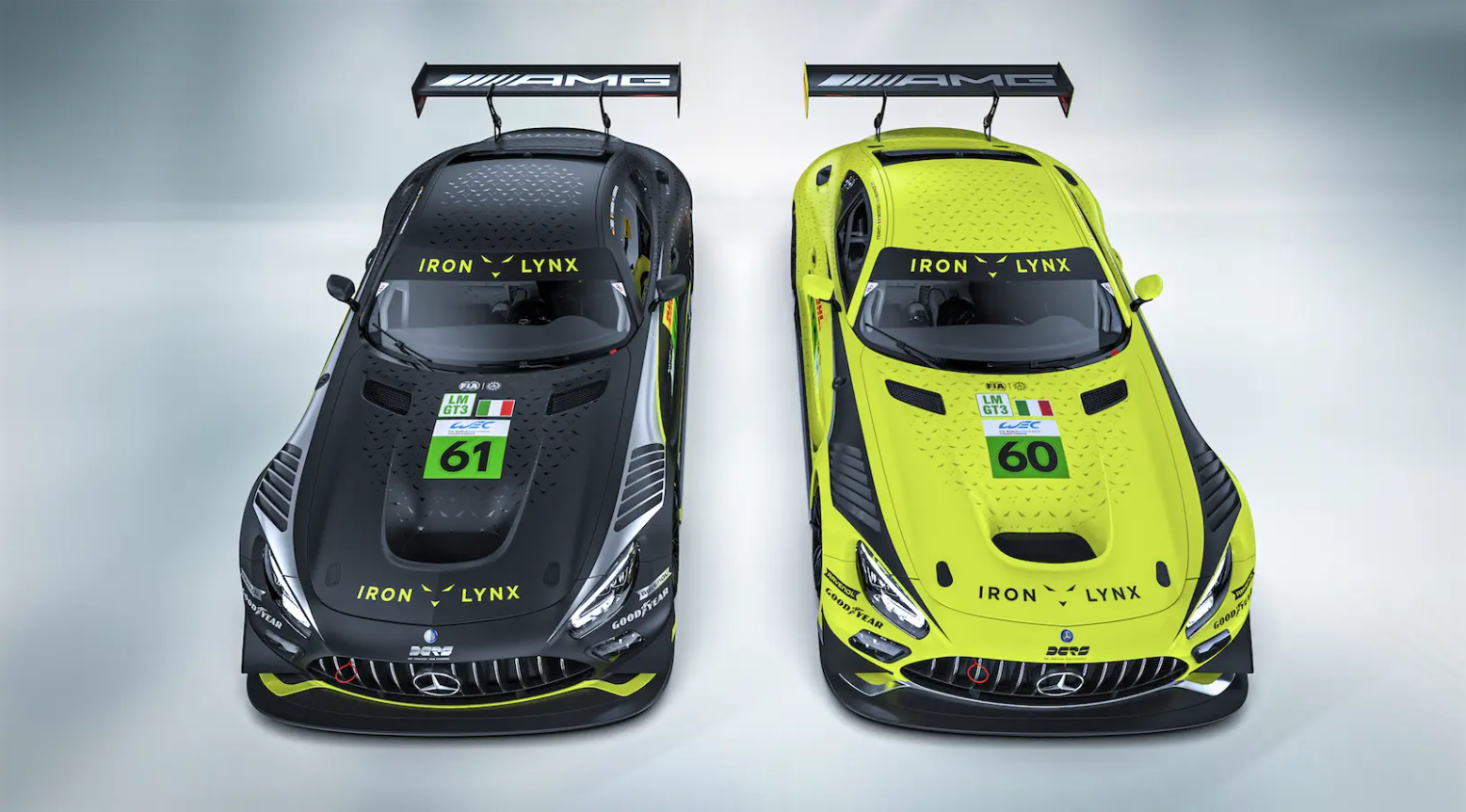 Iron Lynx anuncia escalação dos trios e apresenta pintura à Mercedes para WEC 2025