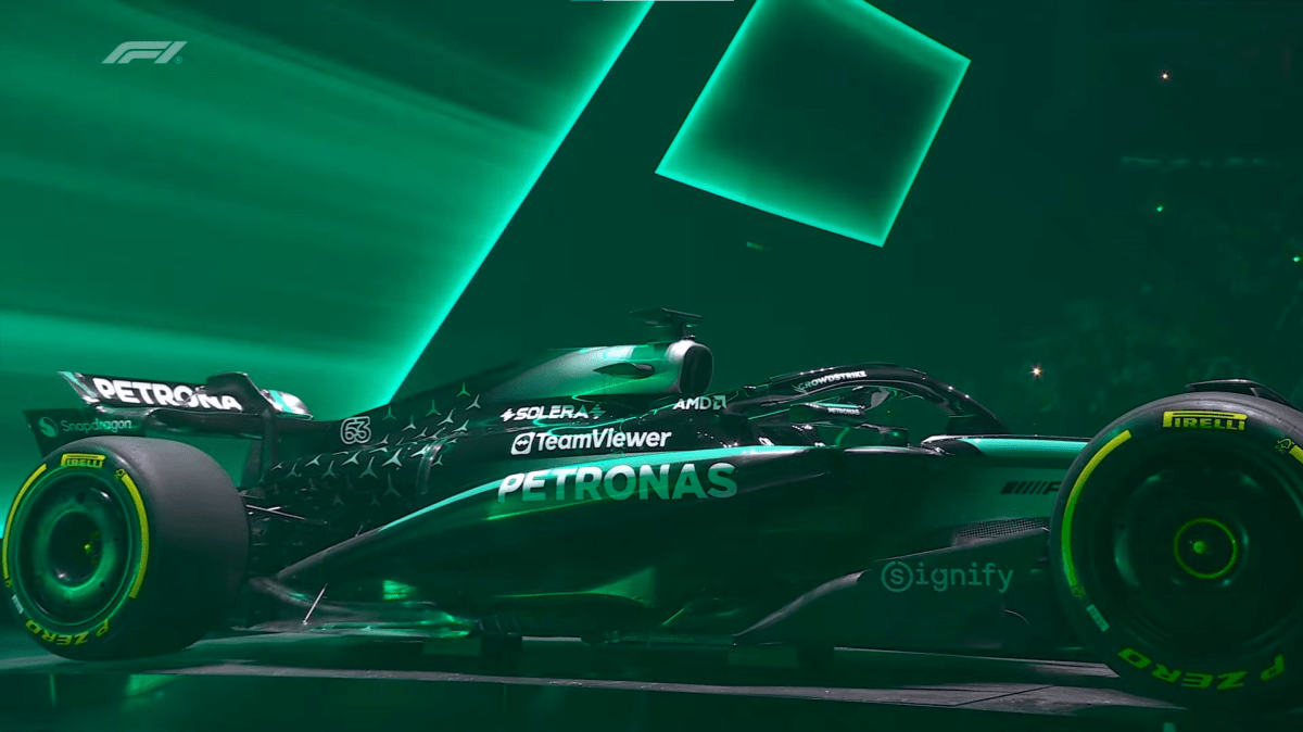 Mercedes mistura prateado e preto em primeiro carro pós-Hamilton na Fórmula 1