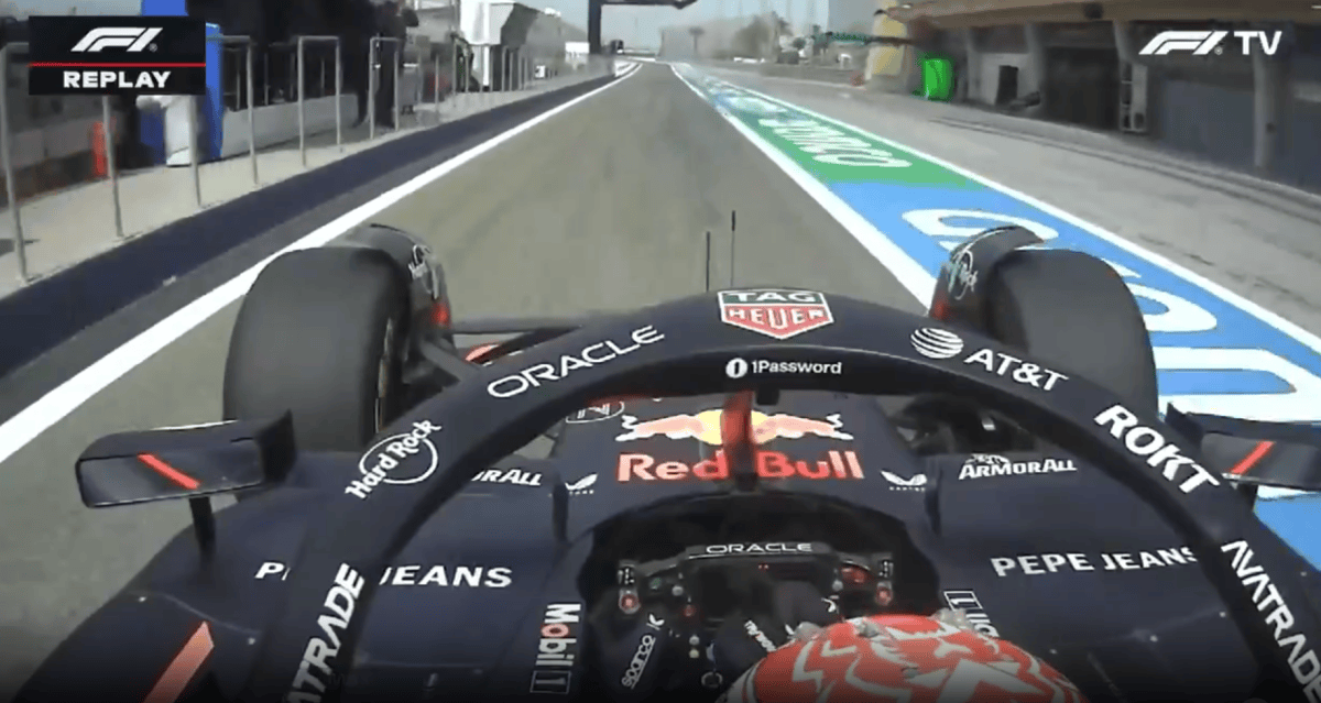 Verstappen e o dedo do meio que mundo inteiro viu no Bahrein: vítima foi Browning