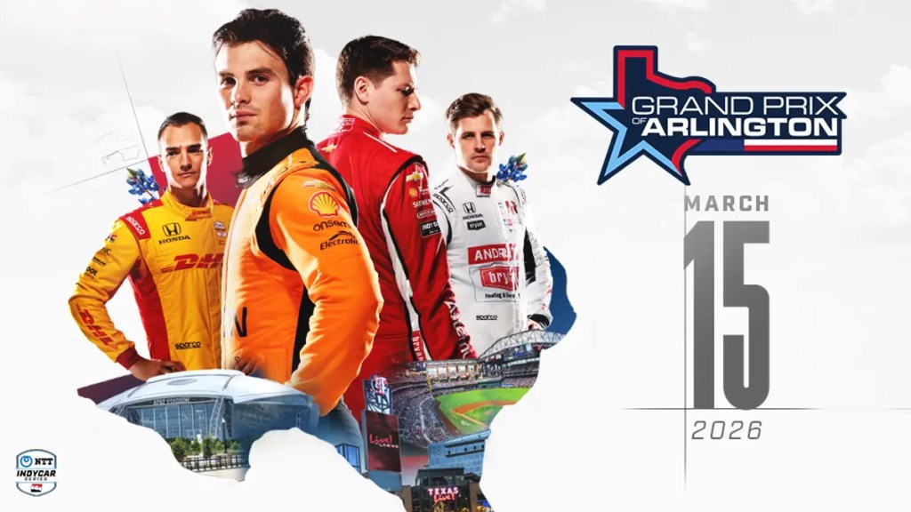 La IndyCar abre la cuenta atrás y anuncia la fecha del Gran Premio de Arlington 2026