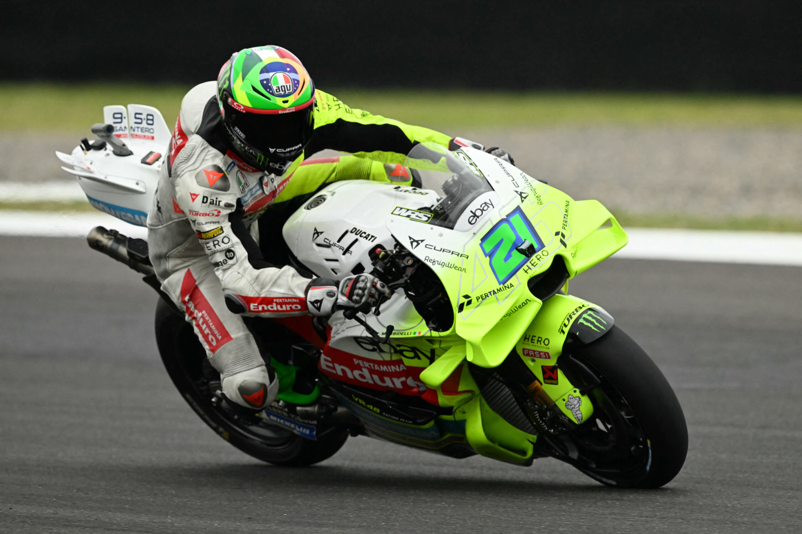 Morbidelli celebra fim de jejum de 4 anos sem pódio na MotoGP: “Foi lindo de viver”