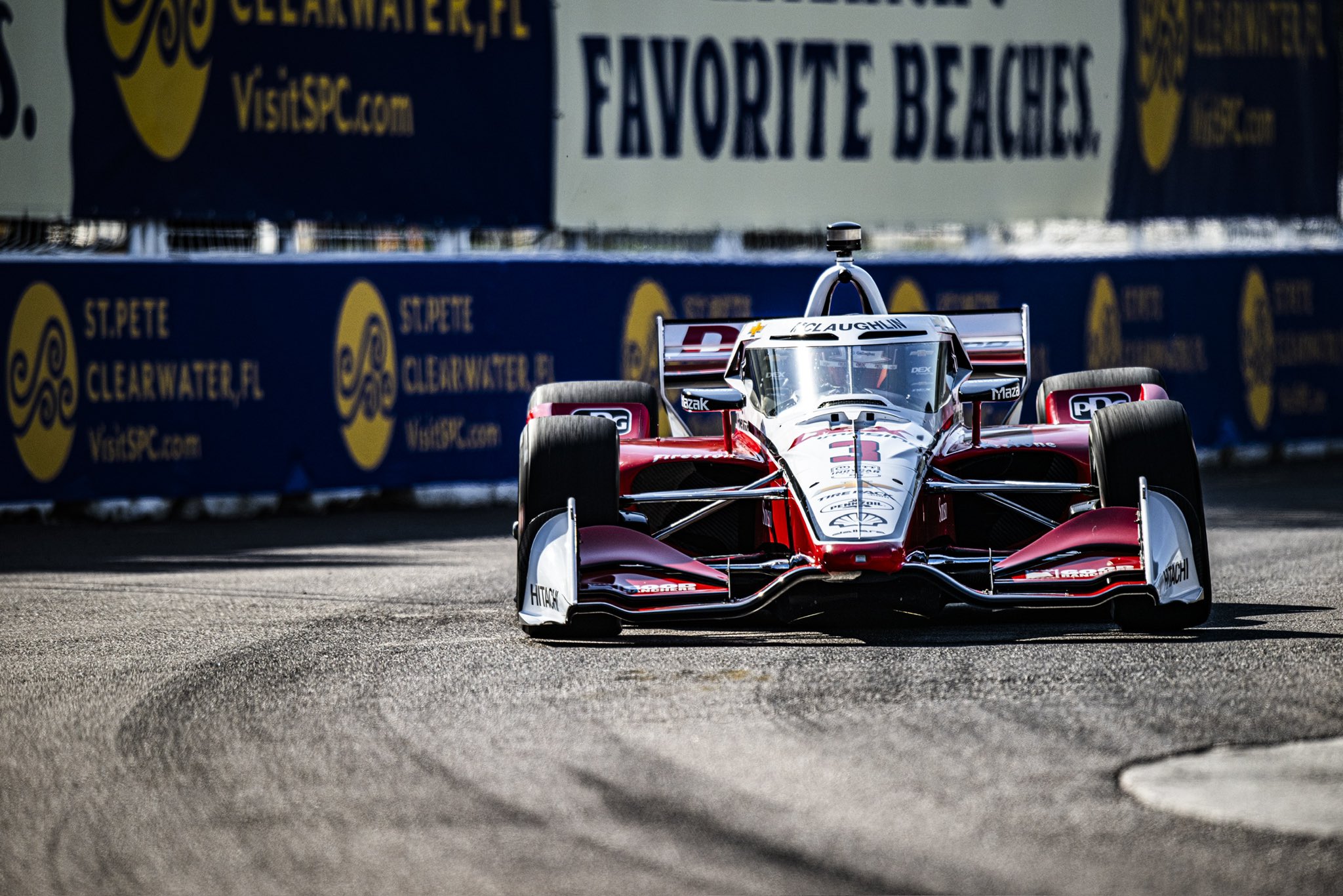 McLaughlin bate a Herta y logra la pole position en la apertura de Indy 2025 en St. Pete