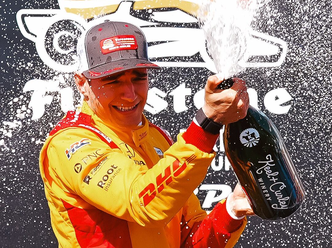 Palou celebra el fin de su racha en Indy: «Soñaba con la victoria cada noche»
