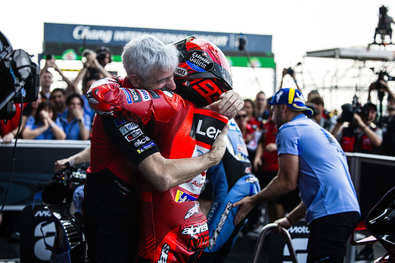 Ducati rasga elogios a “decisivo” Marc Márquez: “Vitória mágica que cheira a talento”