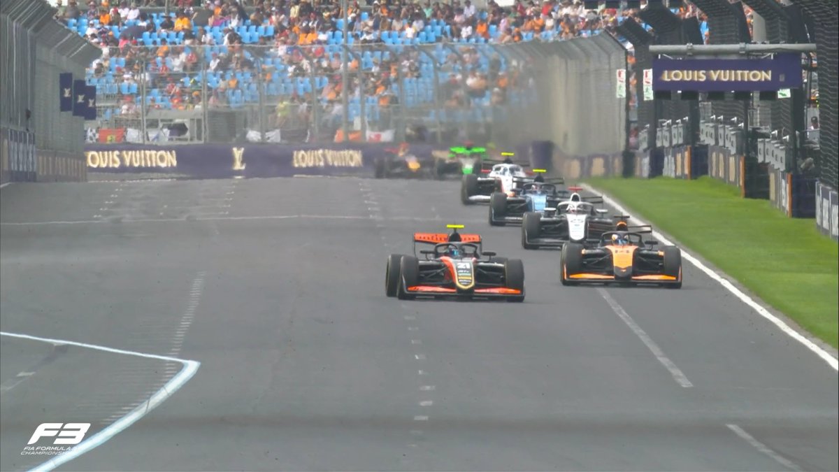 Ramos resiste a ataque de Stenshorne e vence sprint da F3 na Austrália. Câmara abandona