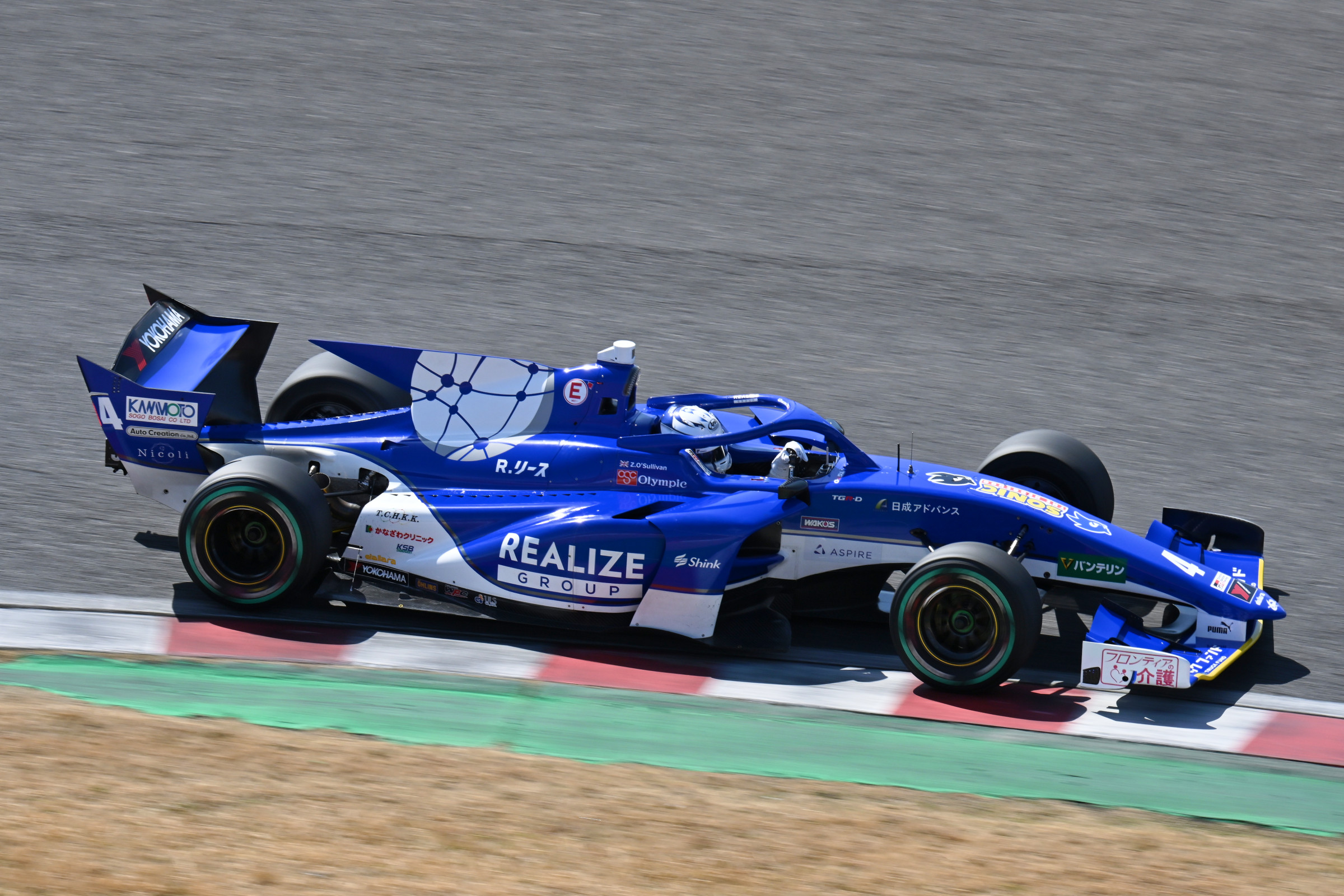 O’Sullivan disfruta del debut en Suzuka y dice: “La Súper Fórmula está muy cerca de la F1”