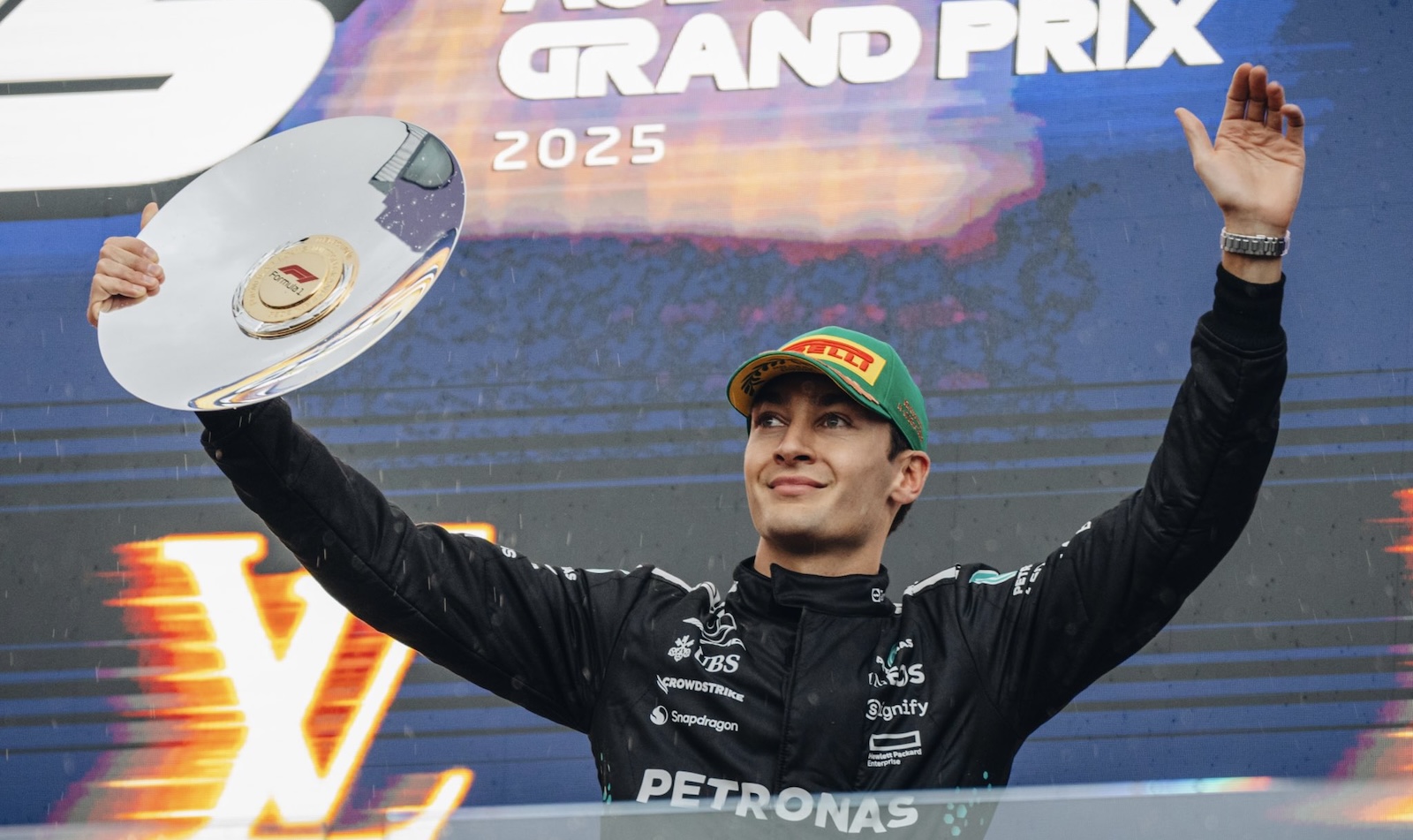 Russell admite surpresa com Mercedes, mas afasta chance de pódio “em todas as corridas”