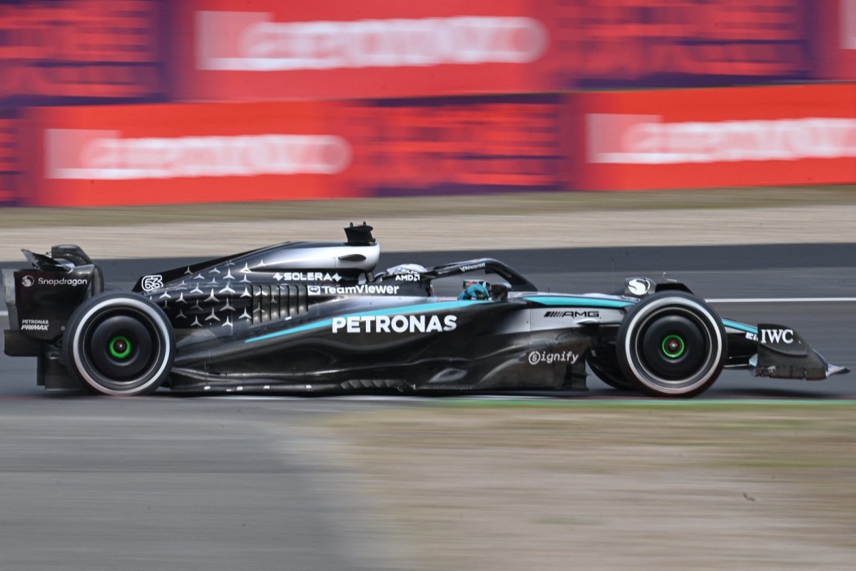 Mercedes diz que Russell foi “10 de 10” no GP da China e celebra vice entre Construtores