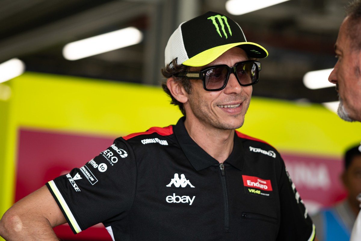 Rossi elogia “fantástico” Acosta, mas despista sobre mudanças na VR46: “Estamos felizes”