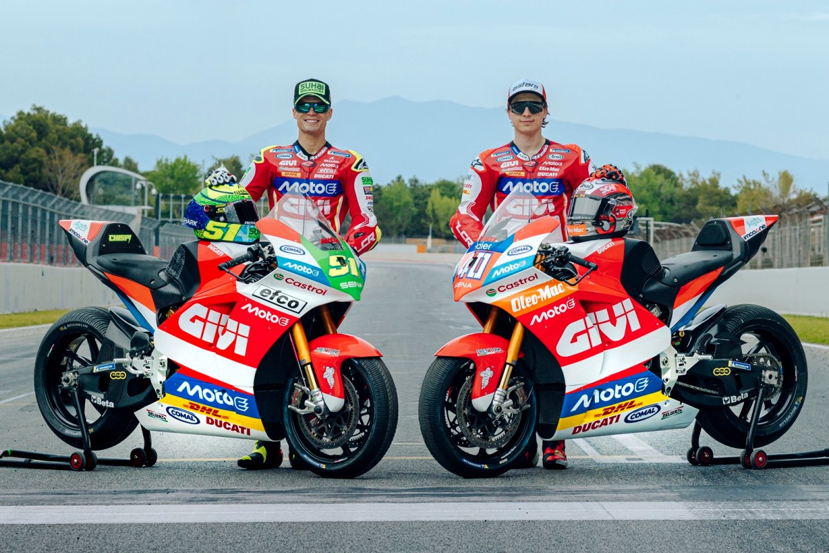 LCR apresenta motos de Granado e Casadei para temporada 2025 da MotoE