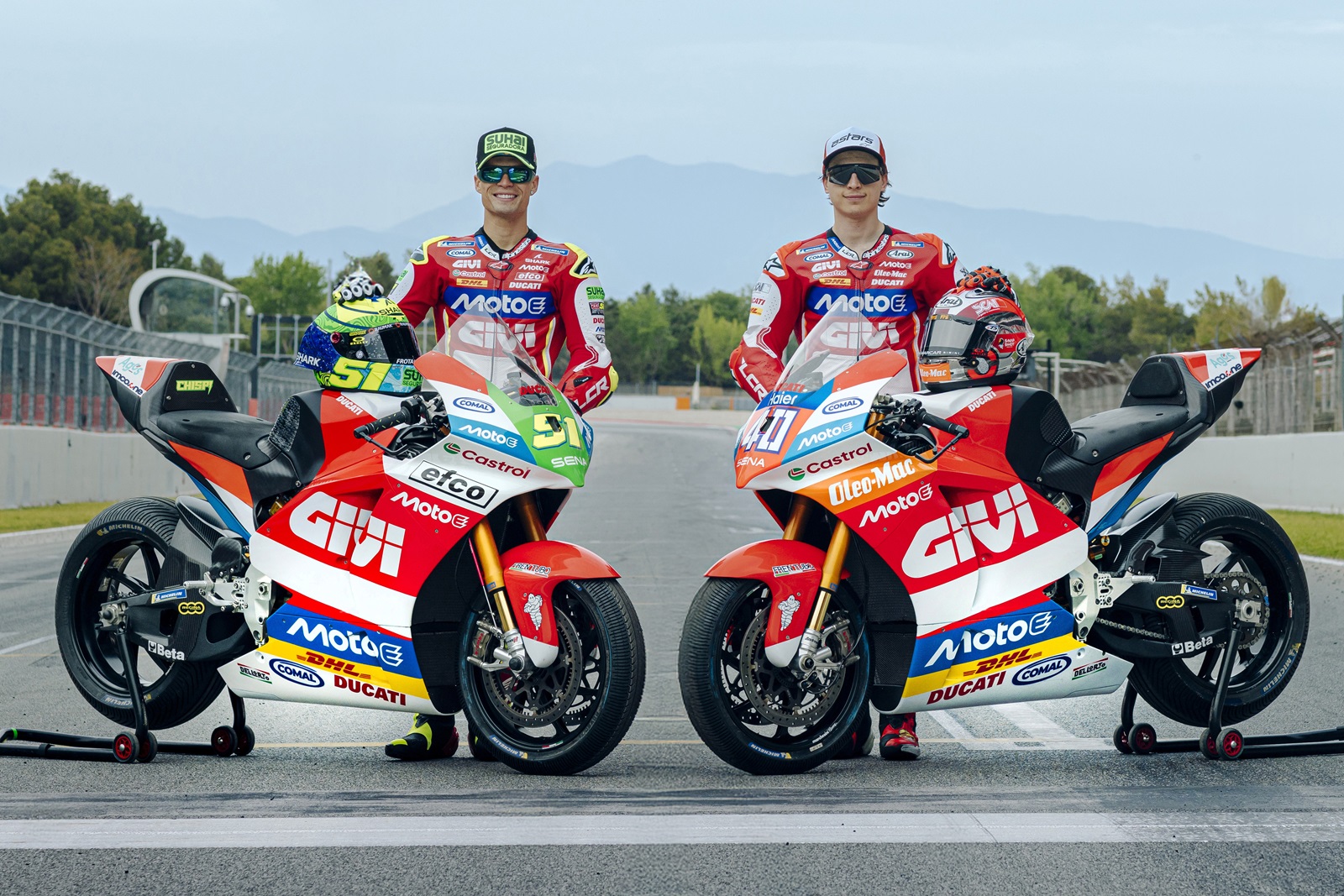 LCR apresenta motos de Granado e Casadei para temporada 2025 da MotoE