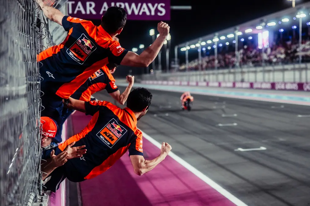 Viñales dice que el GP Qatar es una “señal de lo que vendrá” con KTM en MotoGP