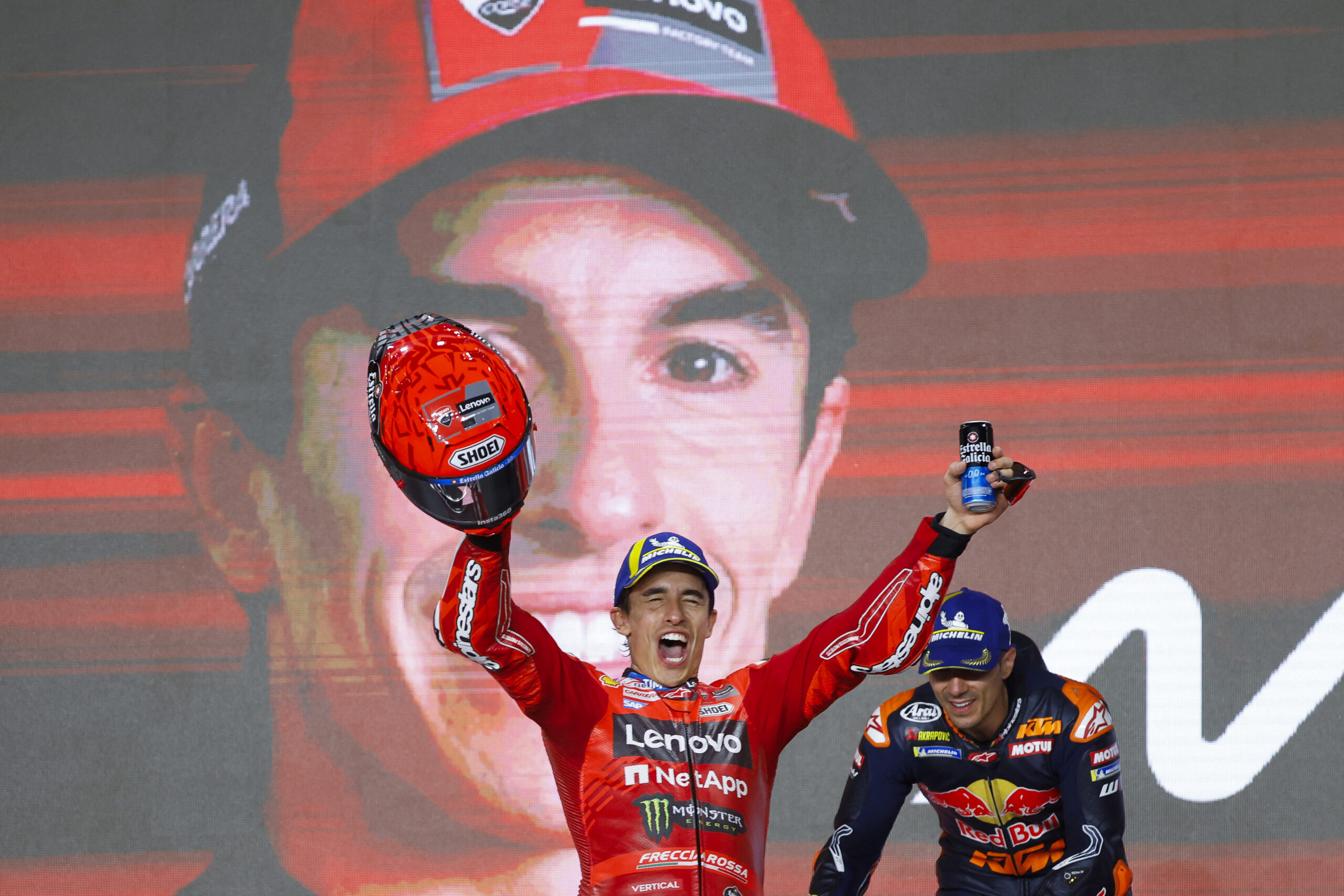 Marc Márquez valoriza economia de pneus e vitória no Catar: “Compensei Austin”