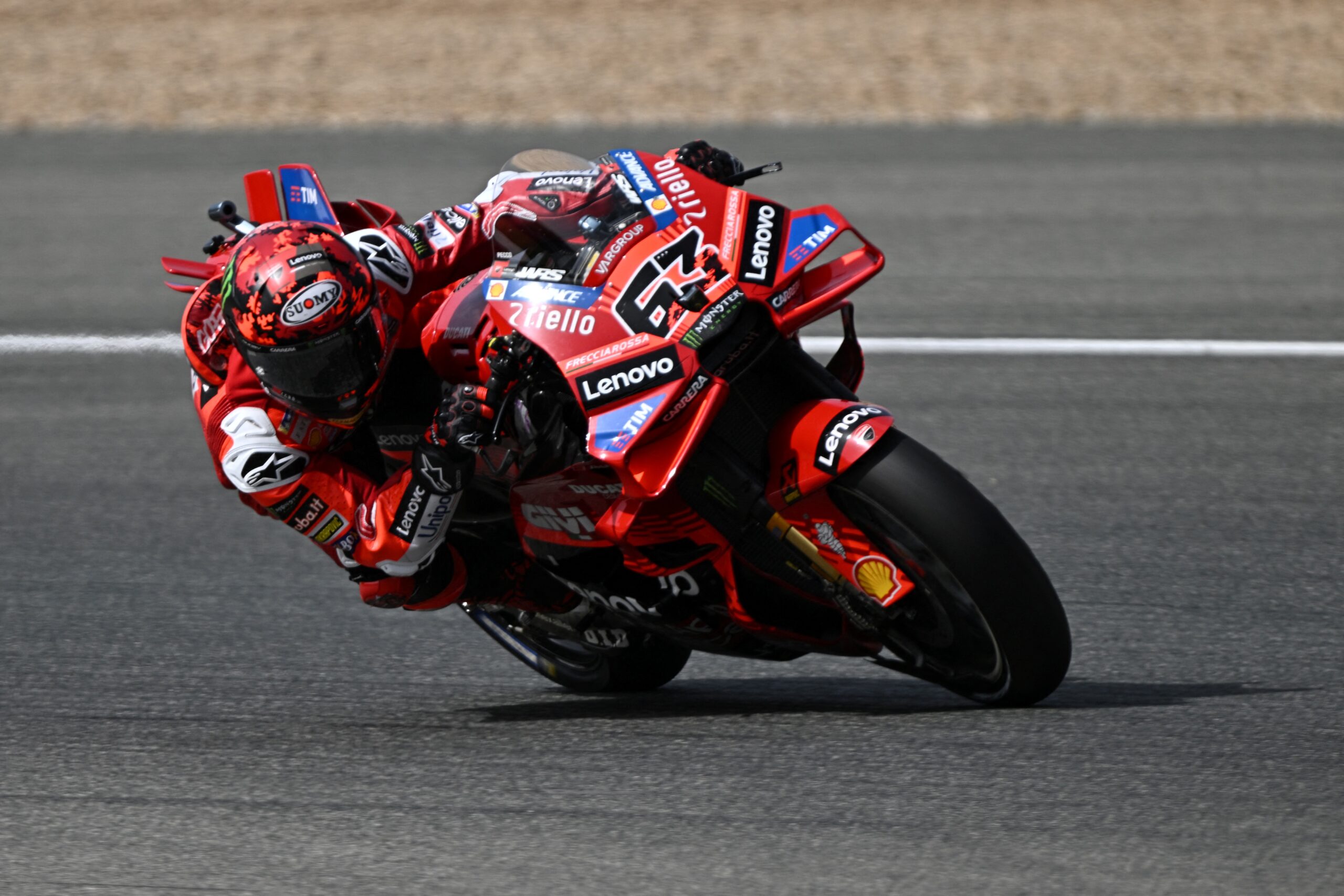 Bagnaia lembra passado “forte” em Silverstone e mira “mais confiança na dianteira” da Ducati