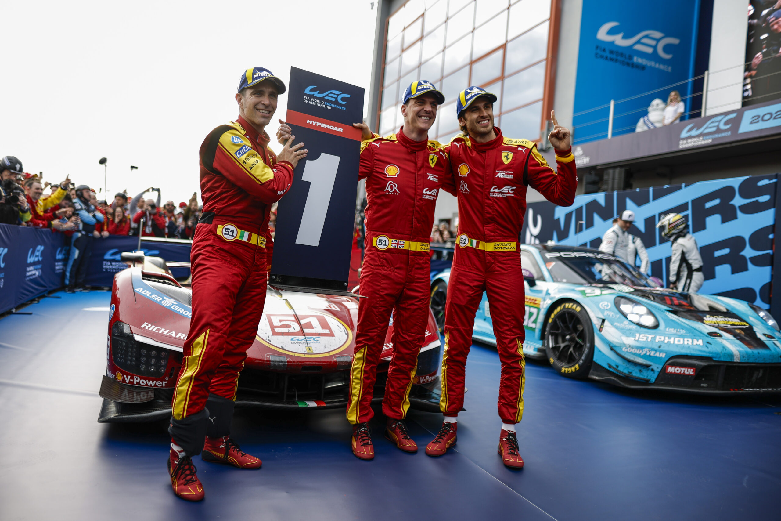 Giovinazzi vê “fim de semana fantástico” da Ferrari nas 6H de Ímola: “Sempre no topo”