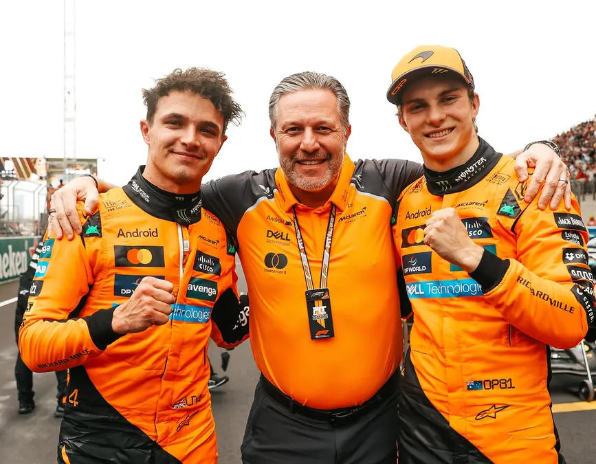 McLaren tiene un plan por si Norris y Piastri llegaran a chocar en pista: “Será suave”