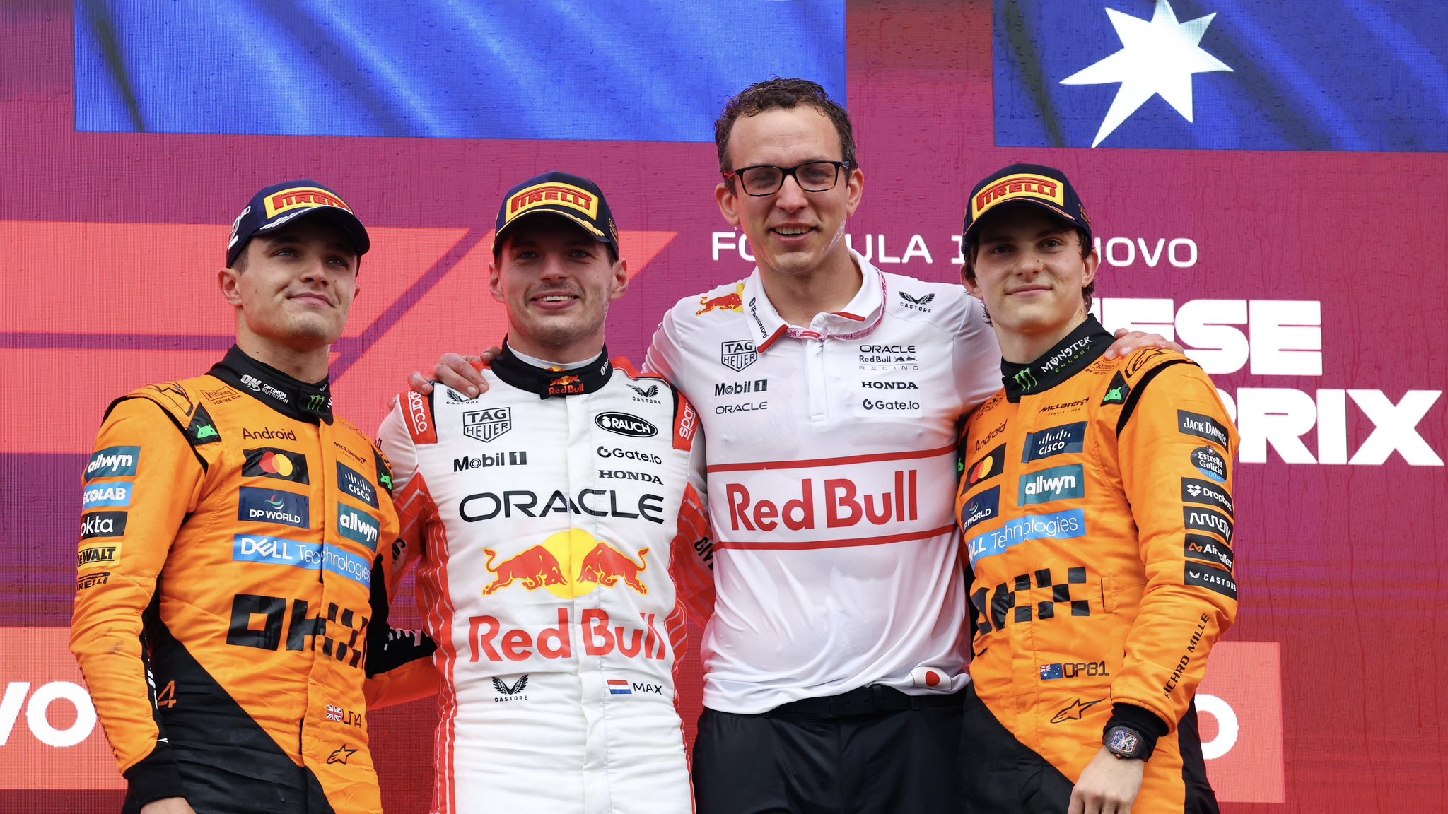 Red Bull celebra el triunfo de Verstappen y admite: «La prioridad es el Mundial de Pilotos»