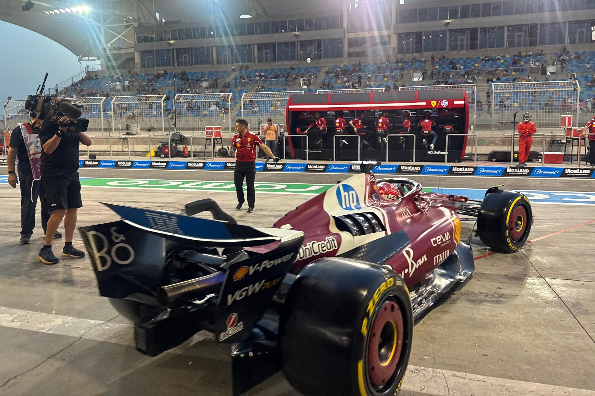 Ferrari aprueba mejoras en Bahréin, pero se asusta de McLaren: «0s5 es mucho»