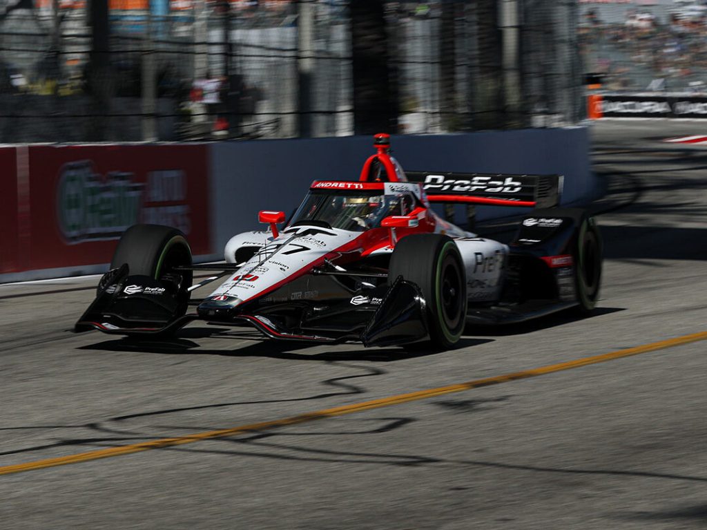 Kirkwood lidera 1-2 de Andretti y se asegura la pole para el GP de Long Beach de Indy