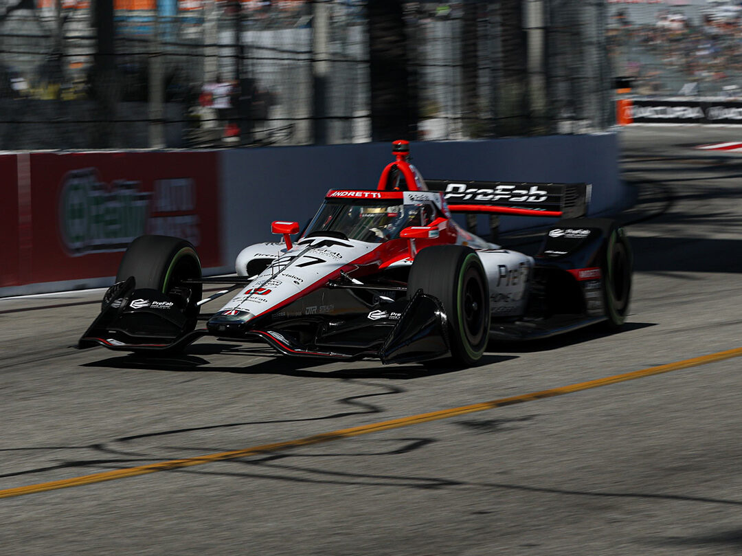 Kirkwood lidera 1-2 de Andretti y se asegura la pole para el GP de Long Beach de Indy