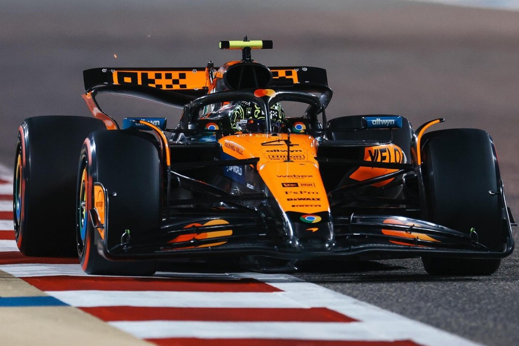 Norris lamenta 6° puesto en parrilla de Bahréin: «Pareciera que nunca piloté un F1»