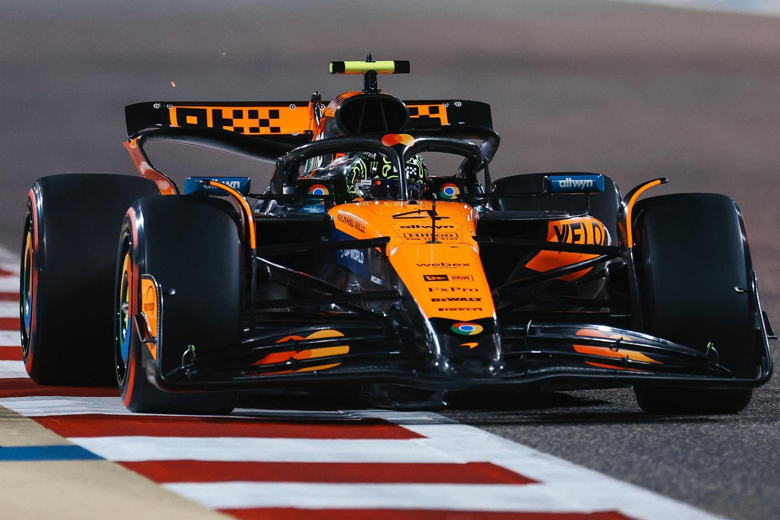 Norris lamenta 6° puesto en parrilla de Bahréin: «Pareciera que nunca piloté un F1»