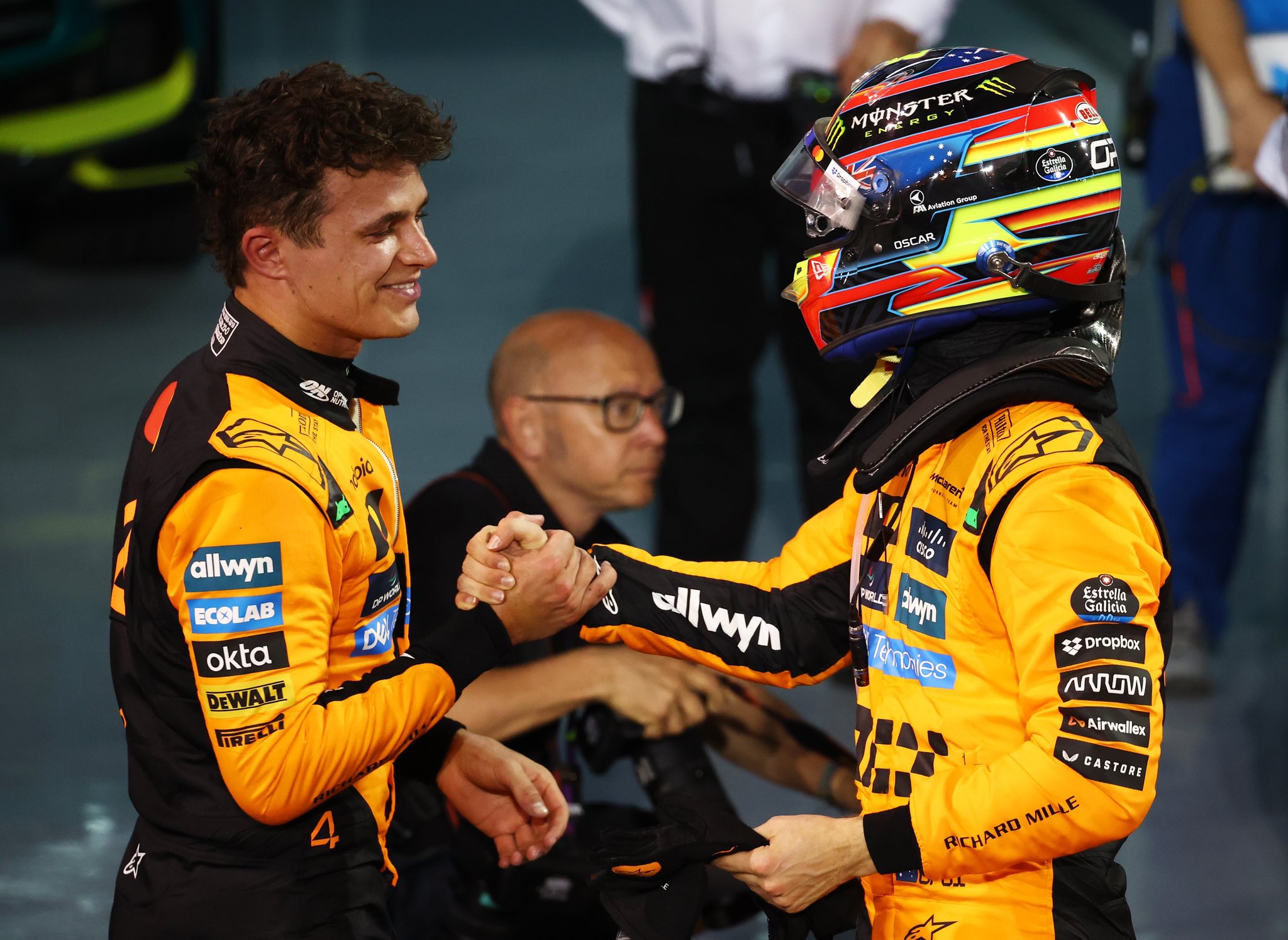 McLaren elogia «dominante» Piastri en Bahréin y prevé «batalla épica» contra Norris