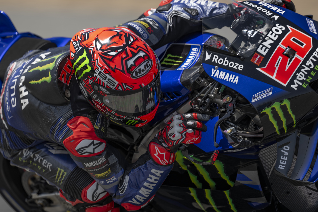 Quartararo adota pessimismo na Alemanha e cobra Yamaha: “Falta um pouco de tudo”