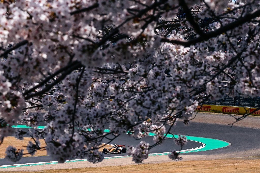 Norris se impone ante Russell y lidera primer entrenamiento del GP de Japón