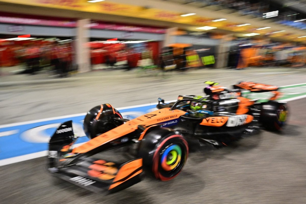 McLaren vê Piastri “cada vez mais forte” e minimiza 6º lugar de Norris no grid do Bahrein