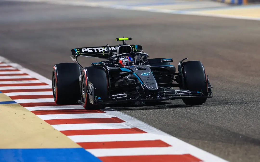 Antonelli se declara “muy feliz” tras la Q3 del GP de Bahrein y dice: “El podio es posible”