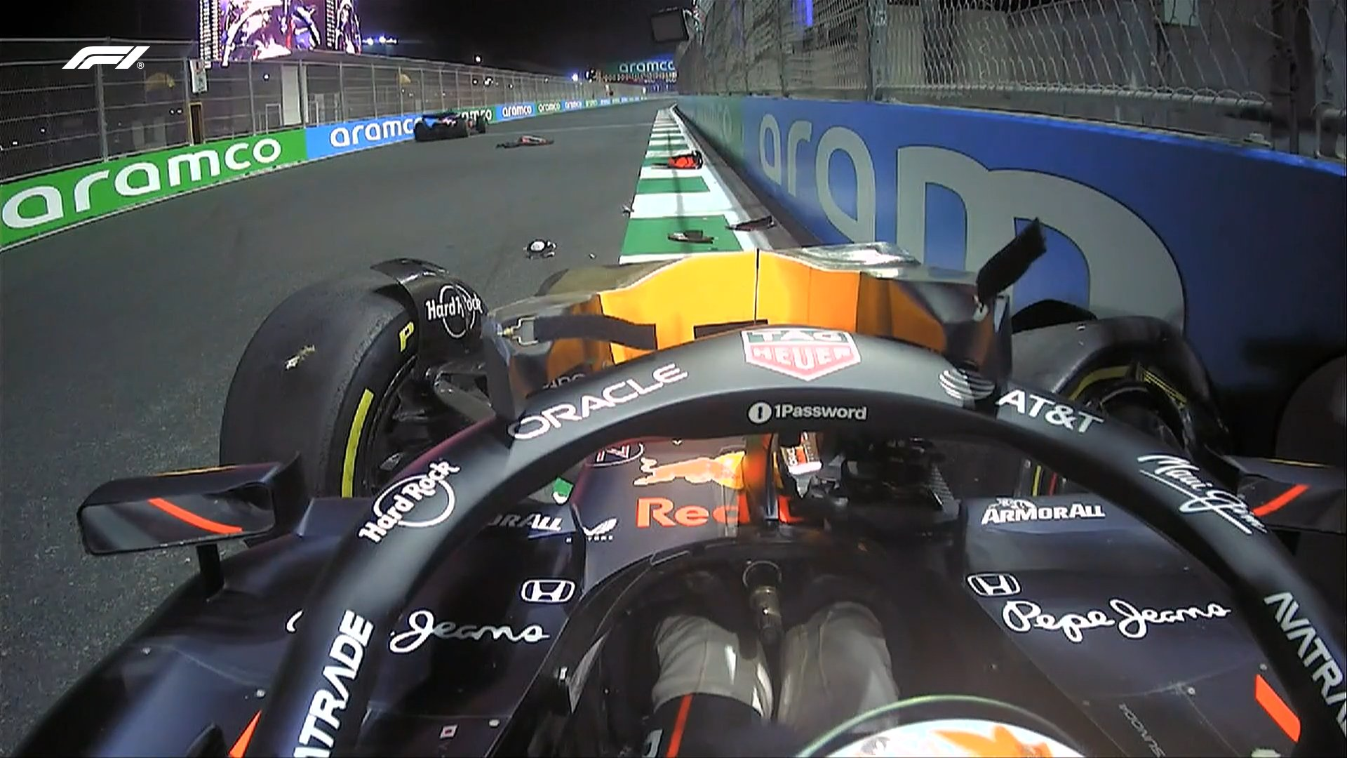 Tsunoda bate nos dois muros e interrompe TL2 do GP da Arábia Saudita